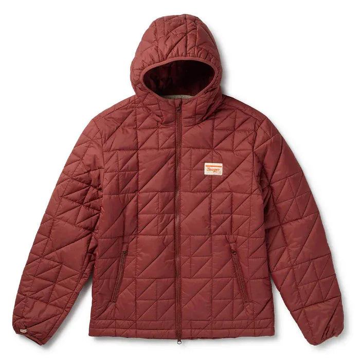 Seager Ruff & Tuff Puff Jacket - Red Rock – Waterboyz