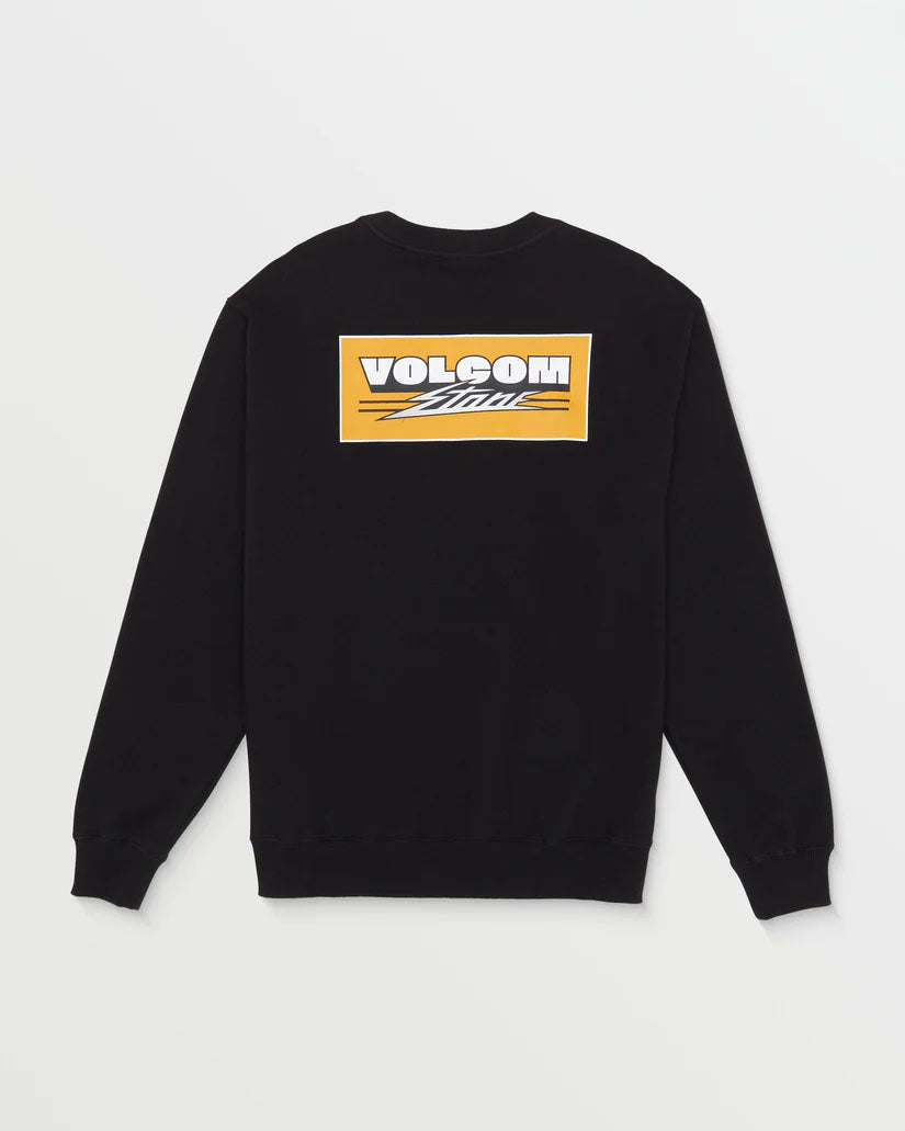 Volcom Allostone Crew Sweatshirt - Black