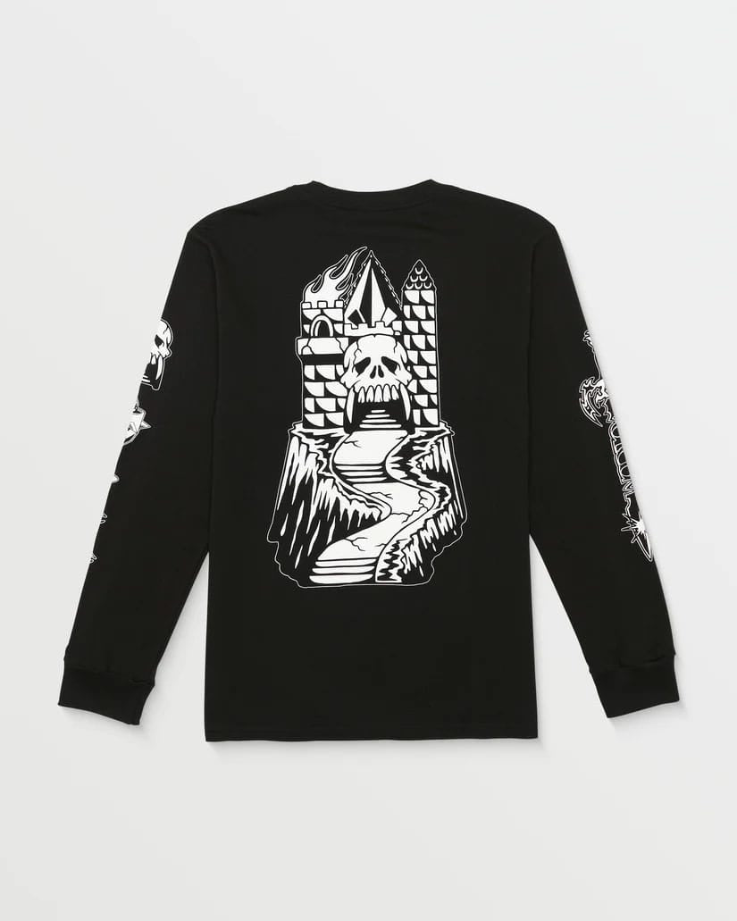 Volcom Strongtower Long Sleeve Tee - Black – Waterboyz
