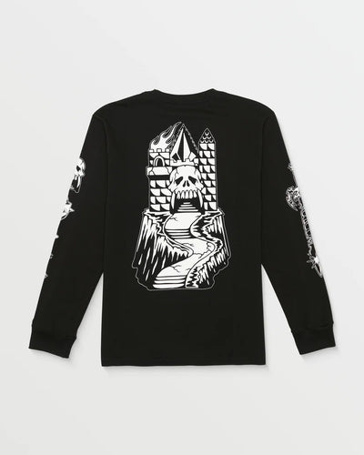 Volcom Strongtower Long Sleeve Tee - Black