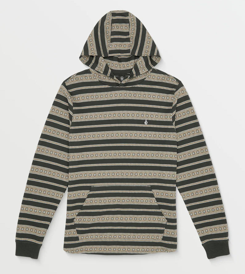 Volcom Quiver Hooded L/S Stealth