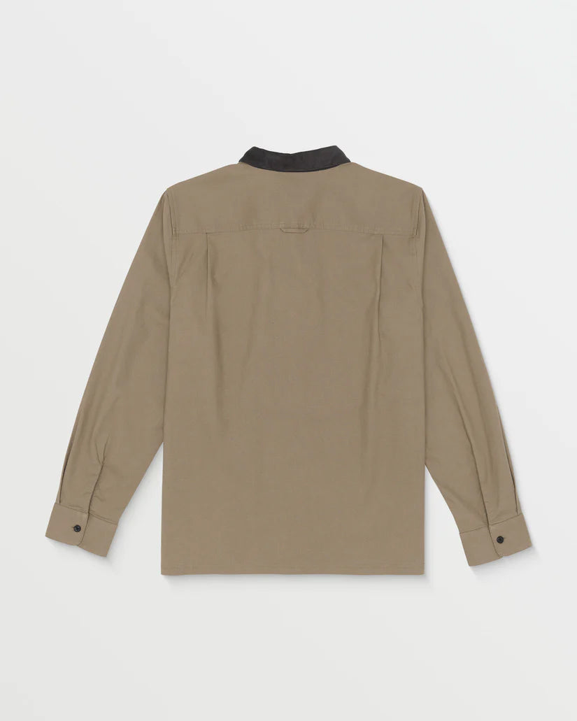 Volcom Debasser L/S Shirt Teak