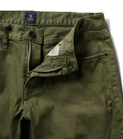 Roark HWY 128 5-Pocket Pant - Military