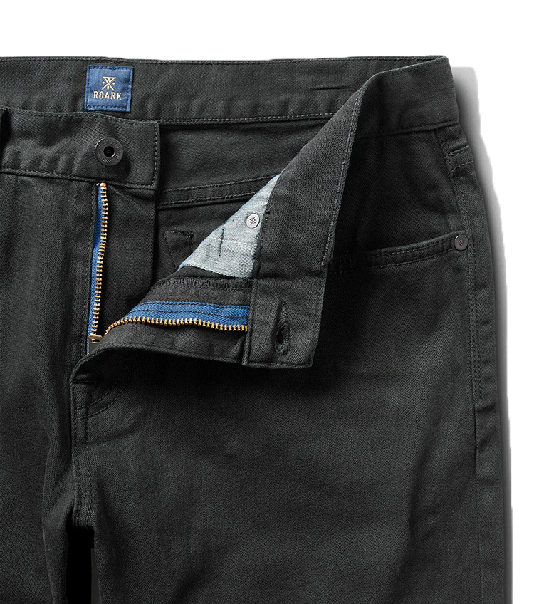 Roark HWY 128 5-Pocket - Twill Black