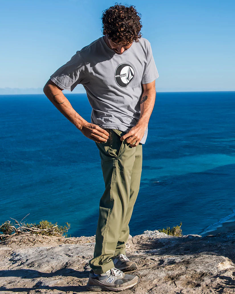 Volcom Stone Trail Master II Pants - Thyme Green