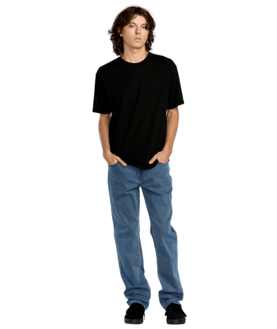 Volcom Solver Denim Jeans - Deep River Blues