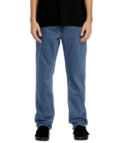 Volcom Solver Denim Jeans - Deep River Blues