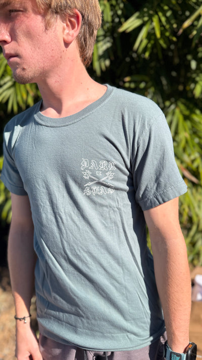 Dark Seas Eternal Tee - Balsam Green