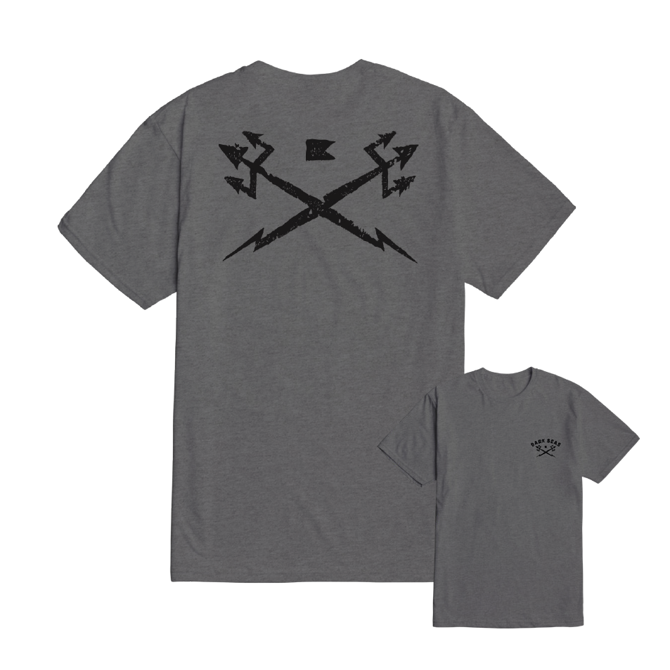 Dark Seas Wreckage HW Tee - Storm Grey