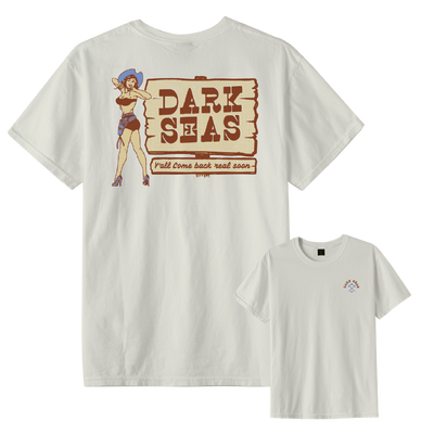 Dark Seas Howdy Tee - Antique White
