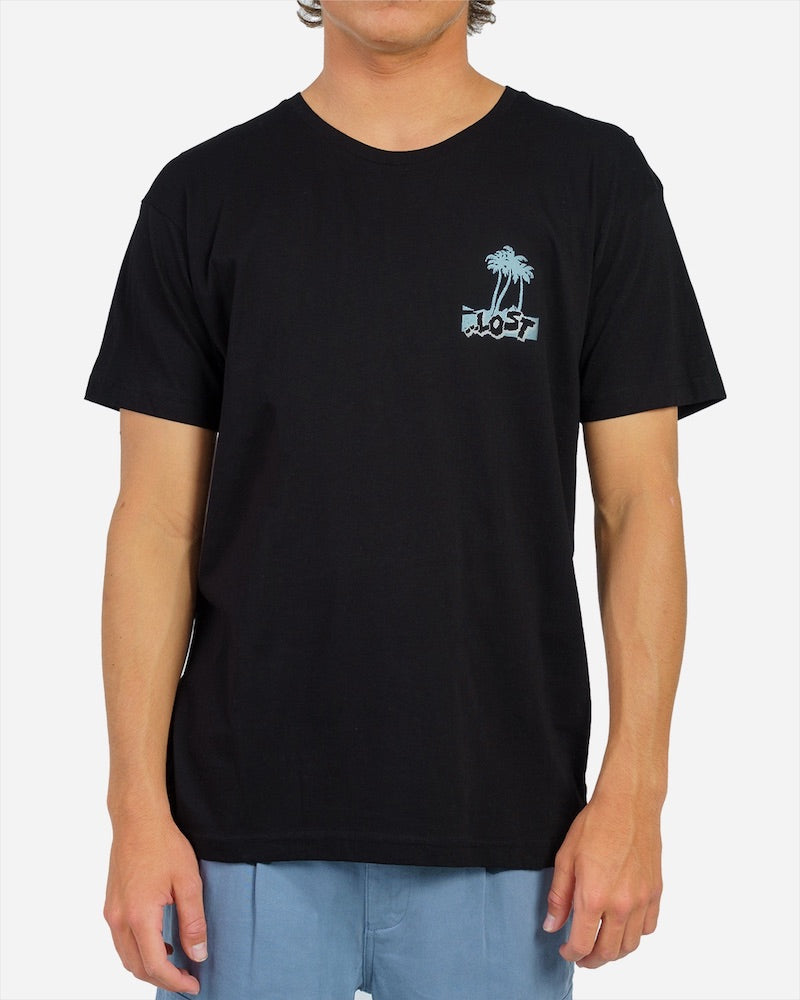 Lost Stranded S/S T-shirt Black