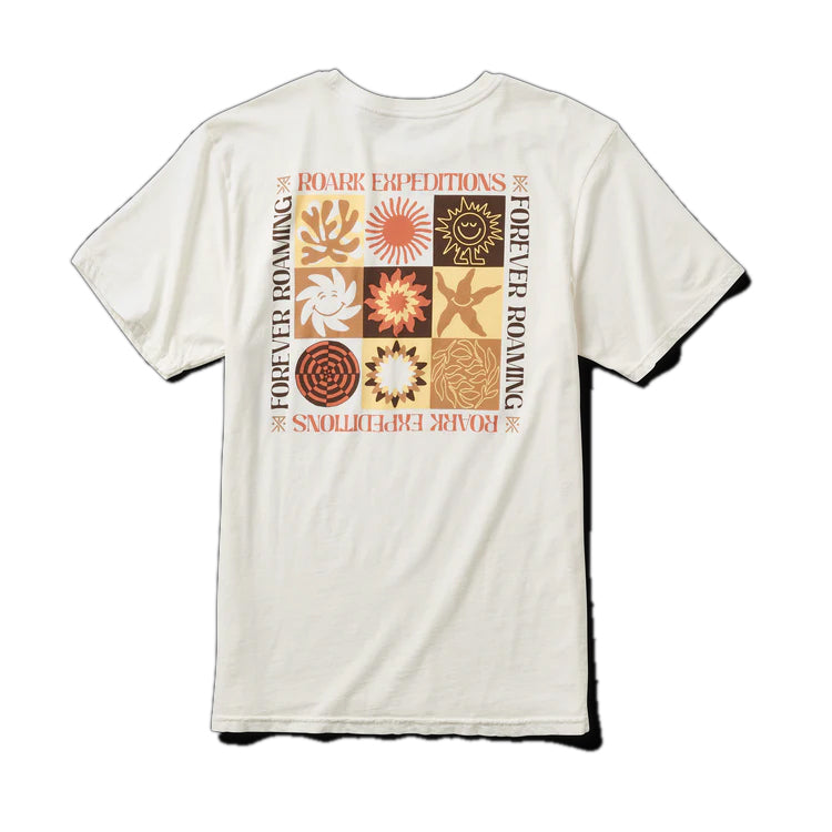 Roark Expeditions Mosaic Off White t-shirt