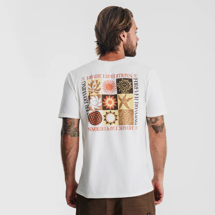 Roark Expeditions Mosaic Off White t-shirt