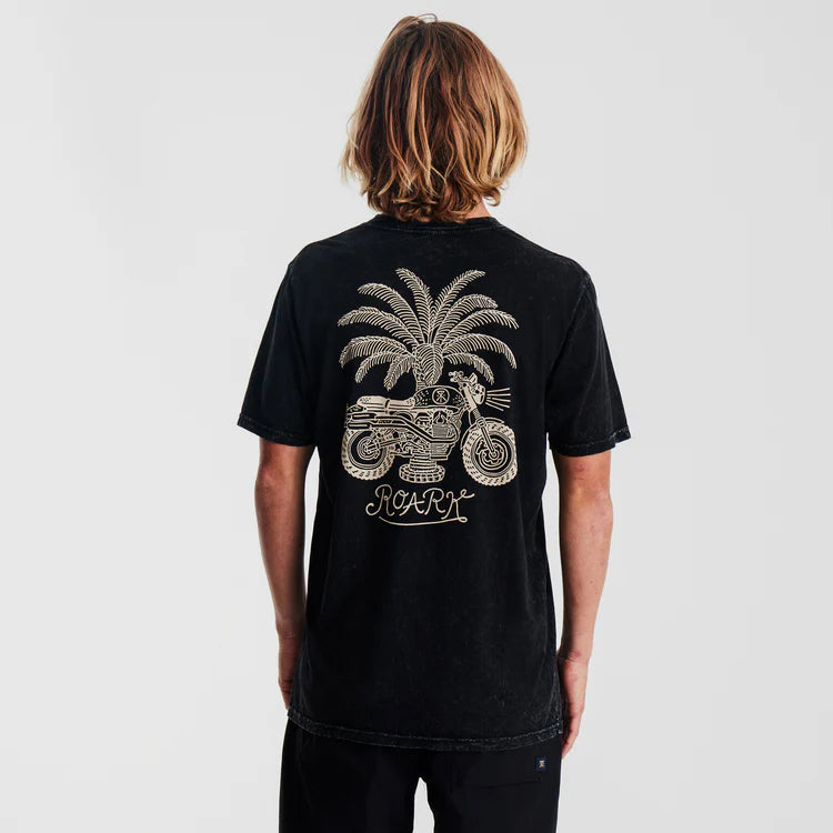 Roark Moto Black s/s T-shirt