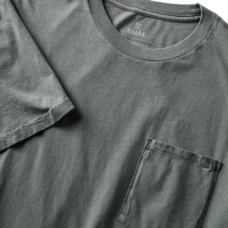 Roark Made to Fade SS Tee Washed Forest