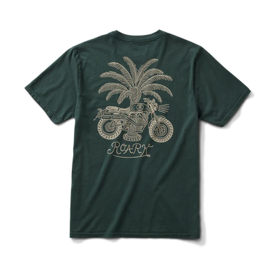 Roark Moto S/S Tee - Dark Forest