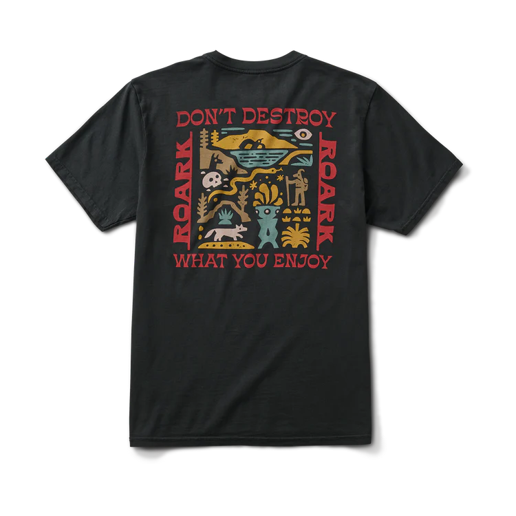 Roark Enjoy S/S Tee - Black