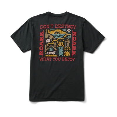 Roark Enjoy S/S Tee - Black