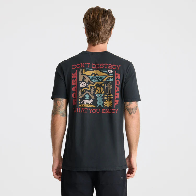 Roark Enjoy S/S Tee - Black