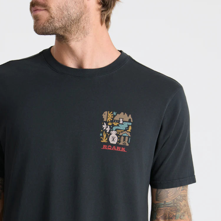 Roark Enjoy S/S Tee - Black