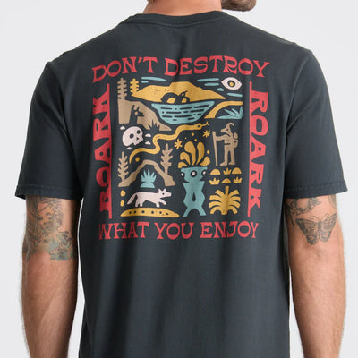 Roark Enjoy S/S Tee - Black