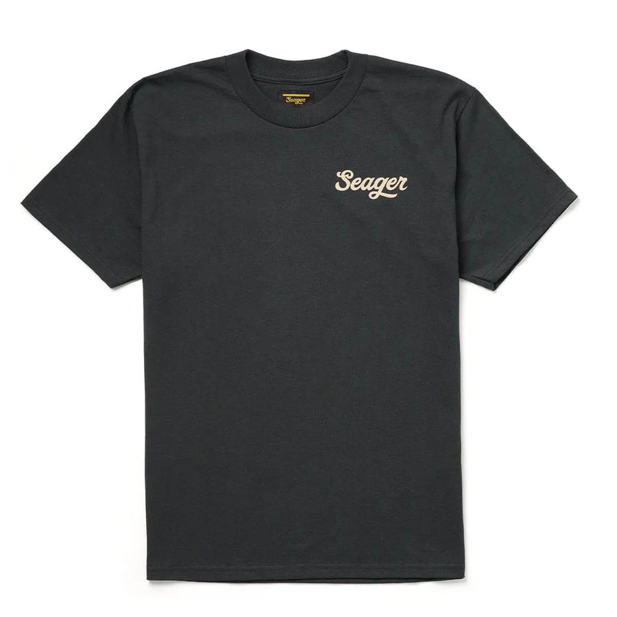 Seager Russ Tee Vintage Black