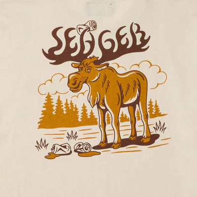 Seager Tipsy Moose Tee Vintage White