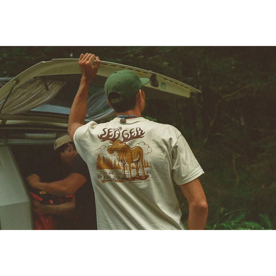 Seager Tipsy Moose Tee Vintage White