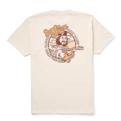 Seager x Waylon Walk The Line Tee - Vintage White