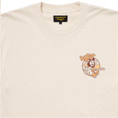 Seager x Waylon Walk The Line Tee - Vintage White