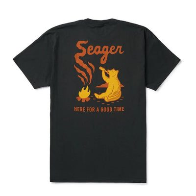 Seager Smokey Tee - Coal