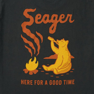 Seager Smokey Tee - Coal