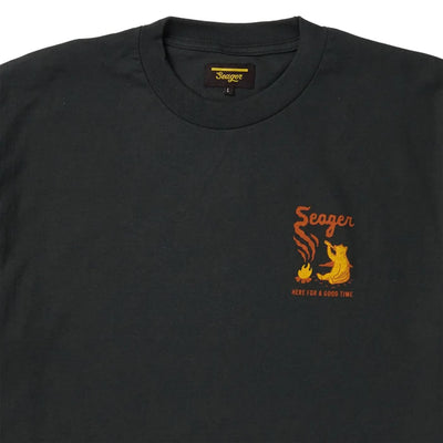 Seager Smokey Tee - Coal