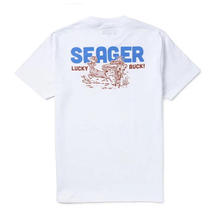 Seager Lucky Buck Tee - White
