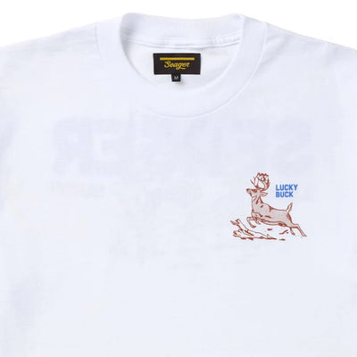 Seager Lucky Buck Tee - White