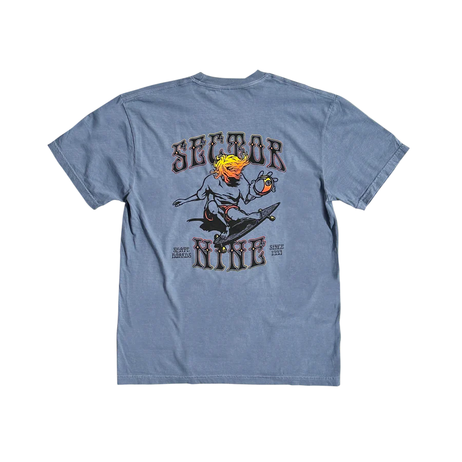 Sector 9 Niner S/S Tee (Blue)