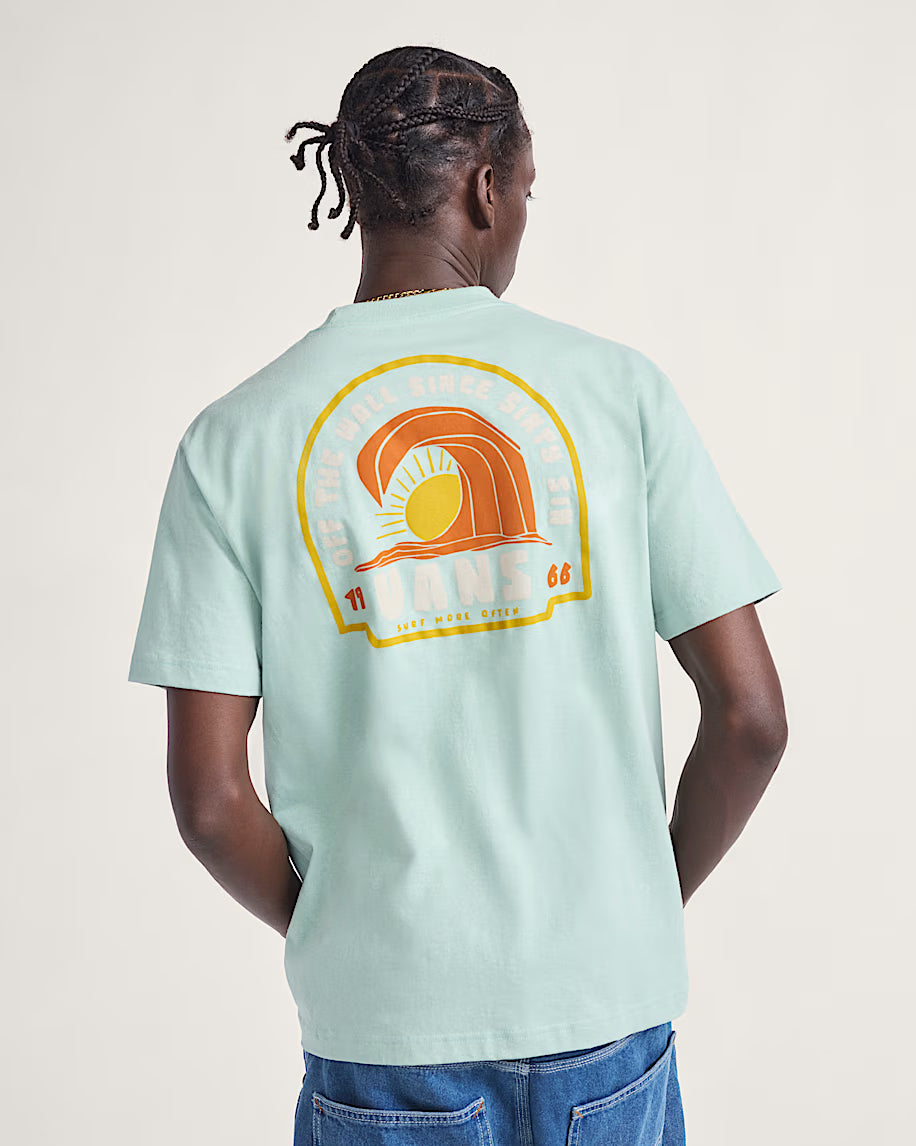 Vans Catchin Waves SS T-shirt Grey Olive