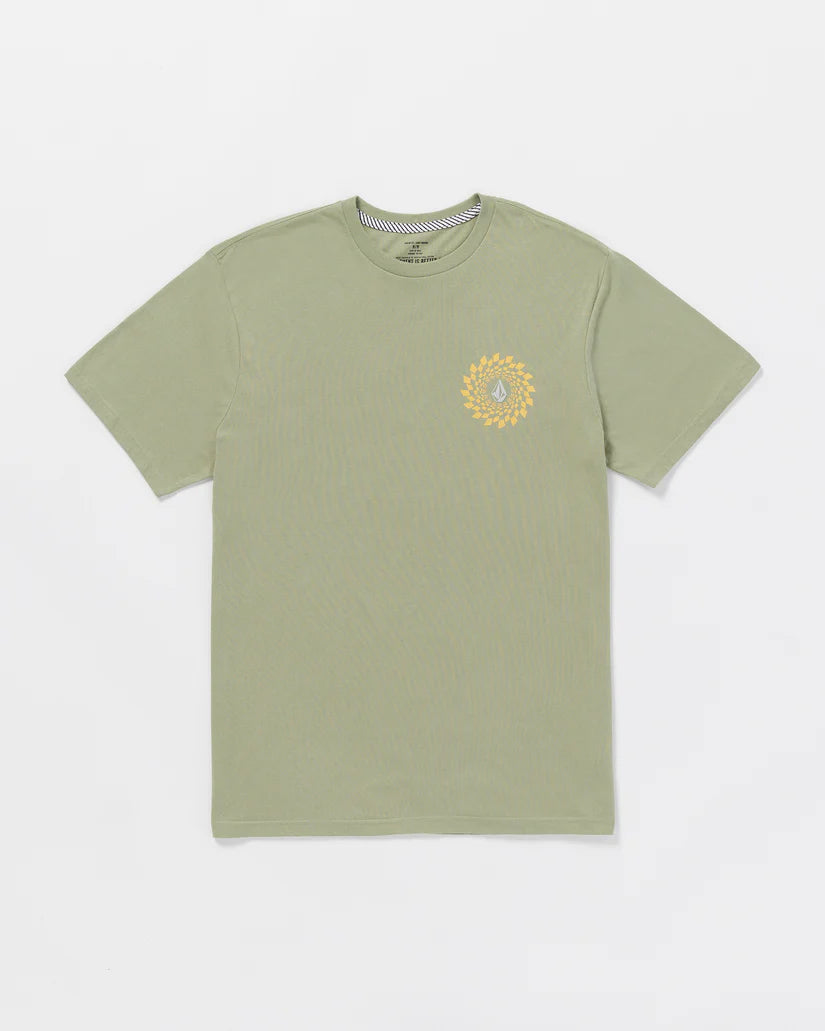 Volcome Easy Orbit Green Tea S/S T-shirt