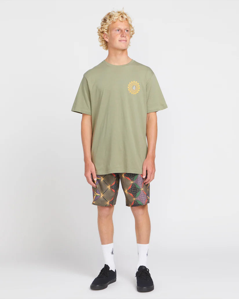 Volcome Easy Orbit Green Tea S/S T-shirt