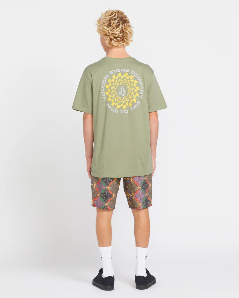 Volcome Easy Orbit Green Tea S/S T-shirt