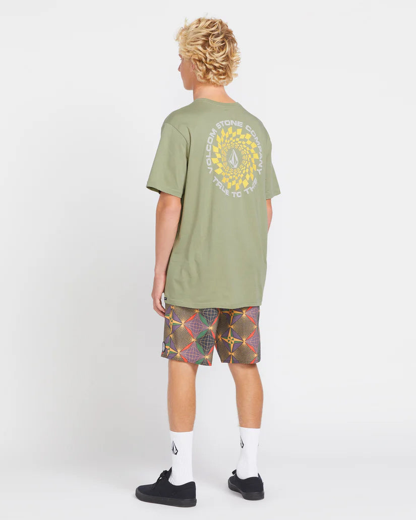 Volcome Easy Orbit Green Tea S/S T-shirt