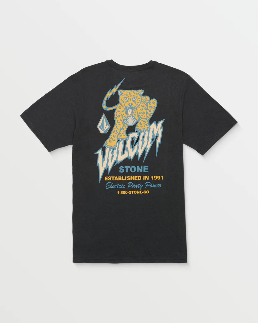 Volcom Meow S/S Washed Black Heather