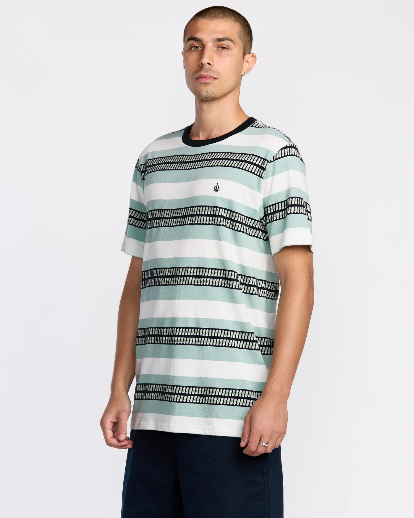 Volcom Excluder Crew SST - Off White