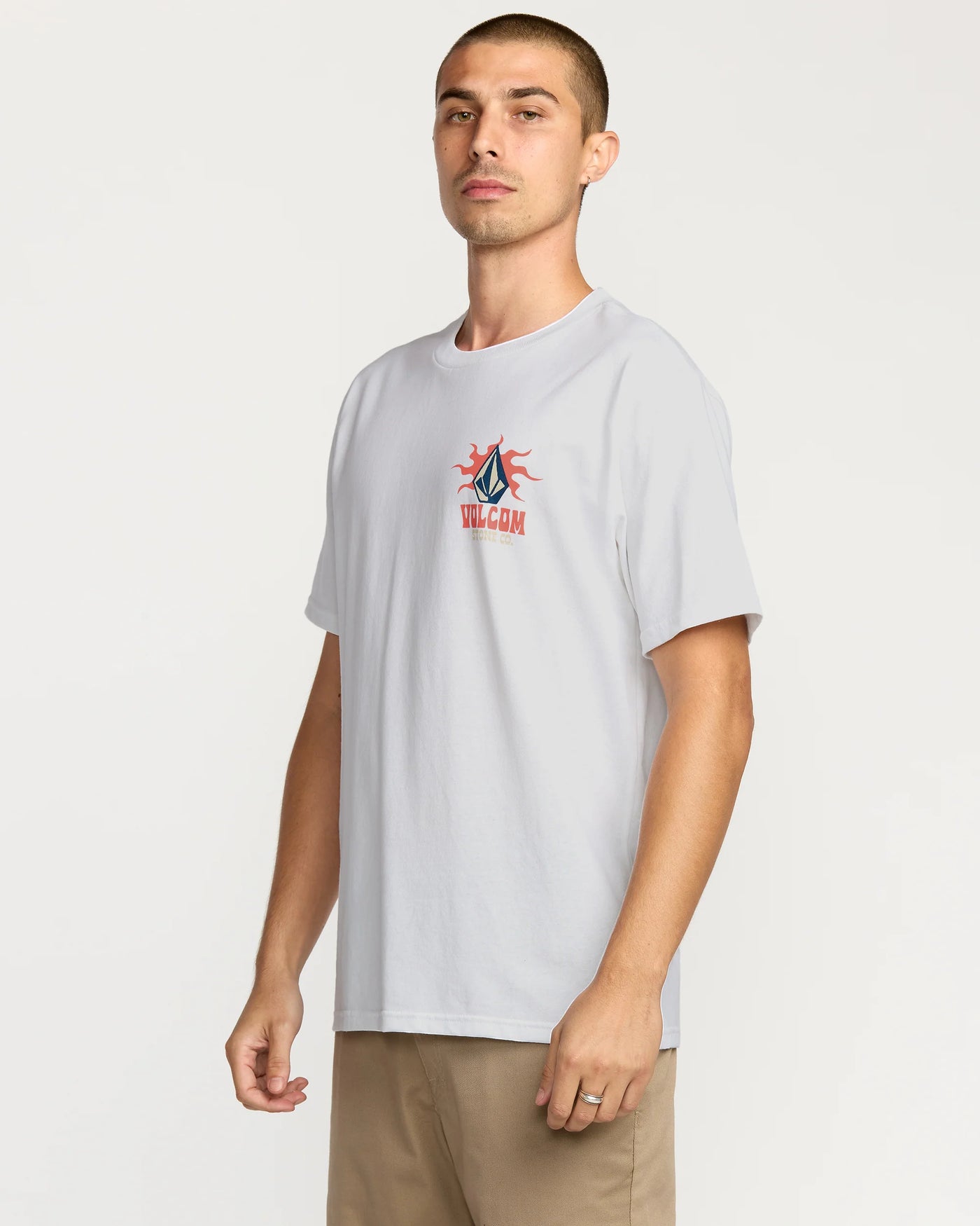 Volcom Peak a Boo S/S Tee - White