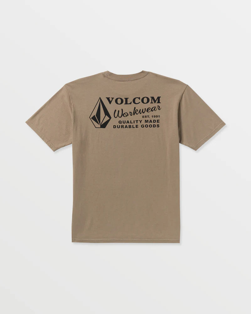 Volcom Workwear S/S Tee - Brindle