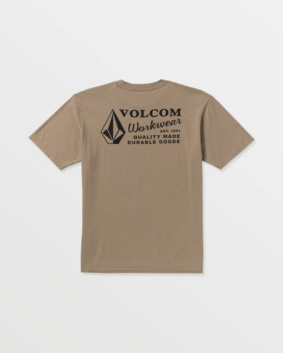 Volcom Workwear S/S Tee - Brindle