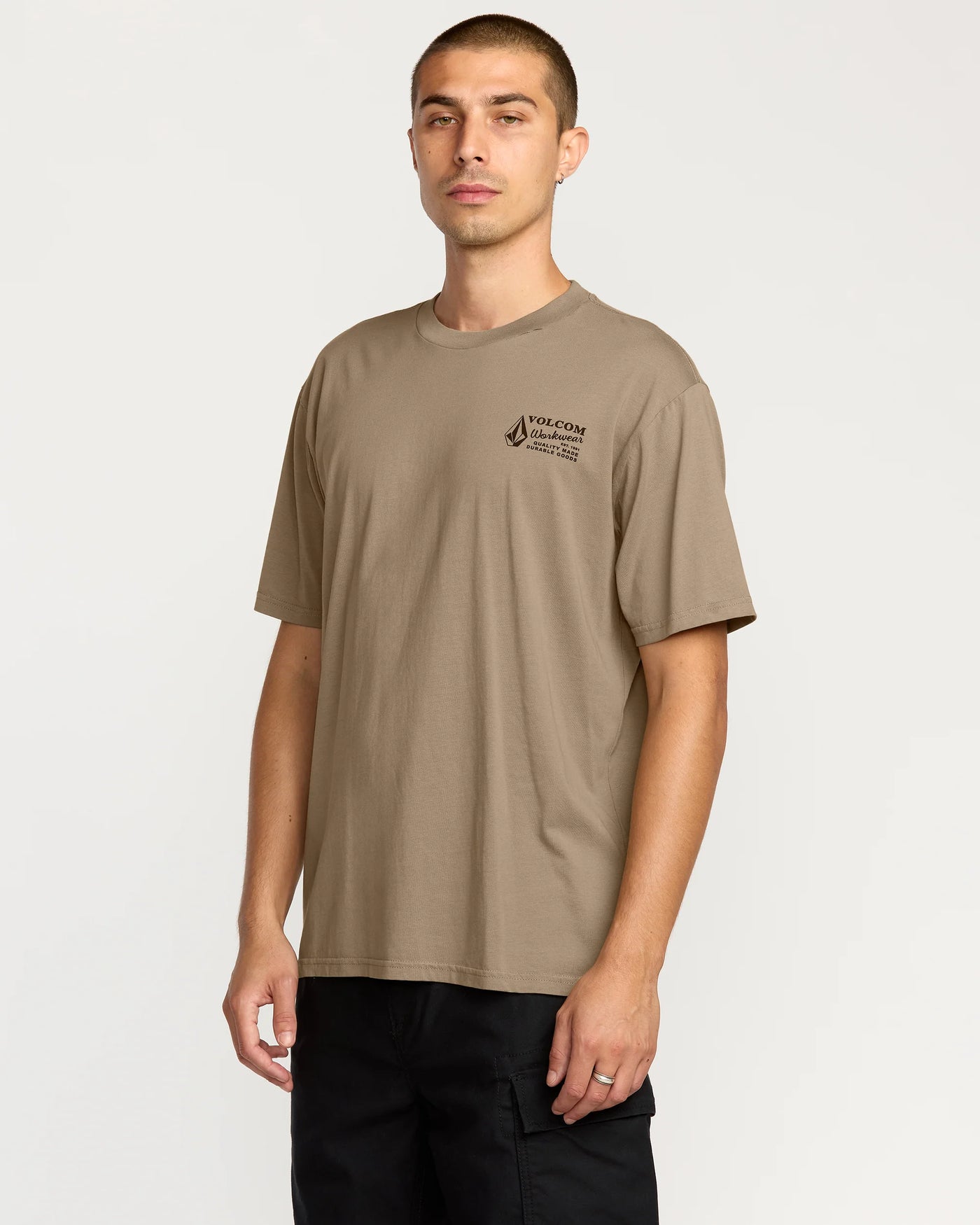 Volcom Workwear S/S Tee - Brindle