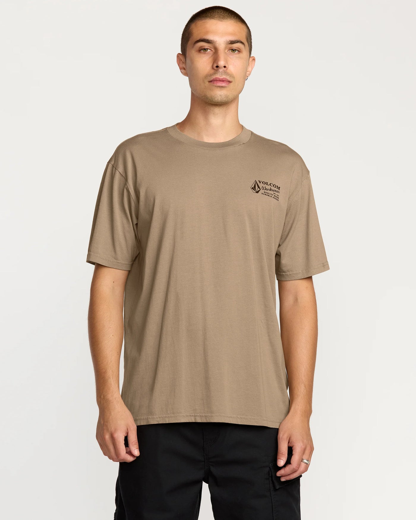 Volcom Workwear S/S Tee - Brindle