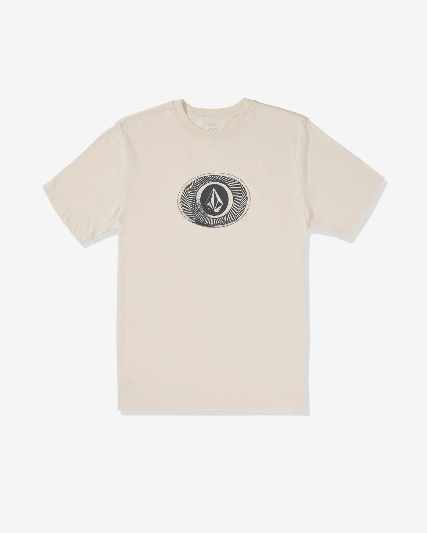 Volcom Buckel Up S/S T-Shirt - Off White Heather