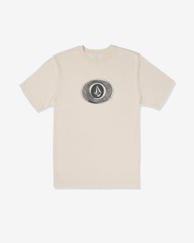 Volcom Buckel Up S/S T-Shirt - Off White Heather